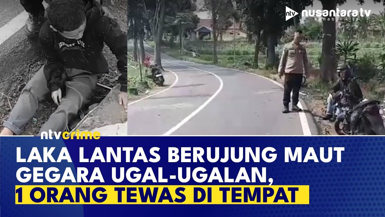 Ngeri! Kecelakaan Maut Renggut Nyawa Pemotor, Diduga Karena Ugal-ugalan | NTV CRIME