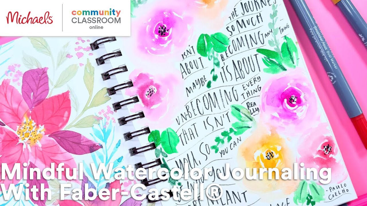 Online Class: Mindful Watercolor Journaling With Faber-Castell® | Michaels