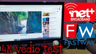 Netplus Broadband | 4K vedio test| 50mbps plan |tech review