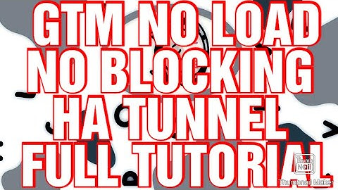 CREATE YOUR OWN GTM NO LOAD NO BLOCKING HA TUNNEL VPN