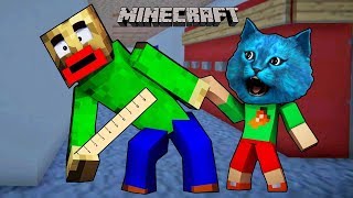 БАЛДИ В MINECRAFT / РЕАЛИСТИЧНЫЙ BALDI'S BASICS АНИМАЦИЯ