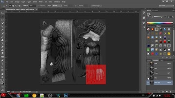 Aplicare "specular"(alpha_channel) pe orice textura, in Photoshop