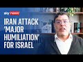 Iran attack a major humiliation for israeli regime says iranian professor
