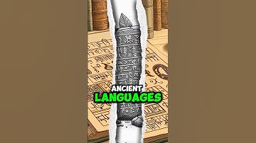 The Mysterious Origins of Ancient Languages! #history #ancientlanguage