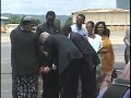 President Clinton Departing Rwanda (1998)