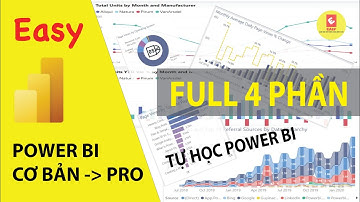 Tự học Power BI cơ bản từ A đến Z cho người mới bắt đầu - Full 4 phần