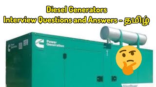 Diesel Generator Interview Questions and Answers