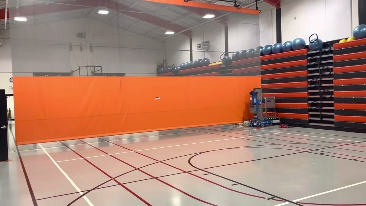 Gym Divider Curtain Squeeking