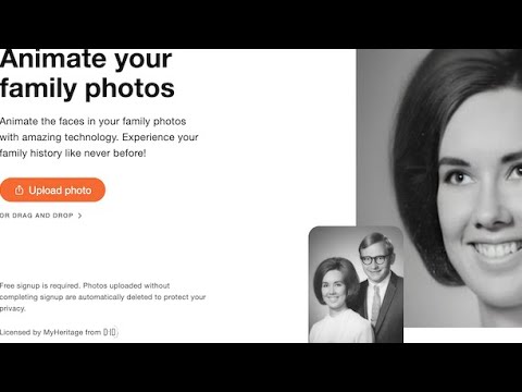 ხელოვნური ინტელექტი, რომელიც წინაპრების ფოტოებს „აცოცხლებს“