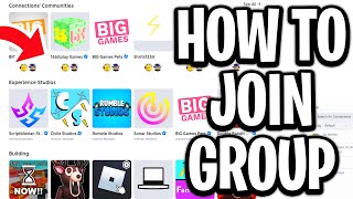 How To Join A Group In Roblox 2026 - Full Guide