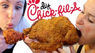 DIY Chick-fil-A Fried Chicken & Wings by HellthyJunkFood 30,061 views 4 months ago 8 minutes, 29 seconds