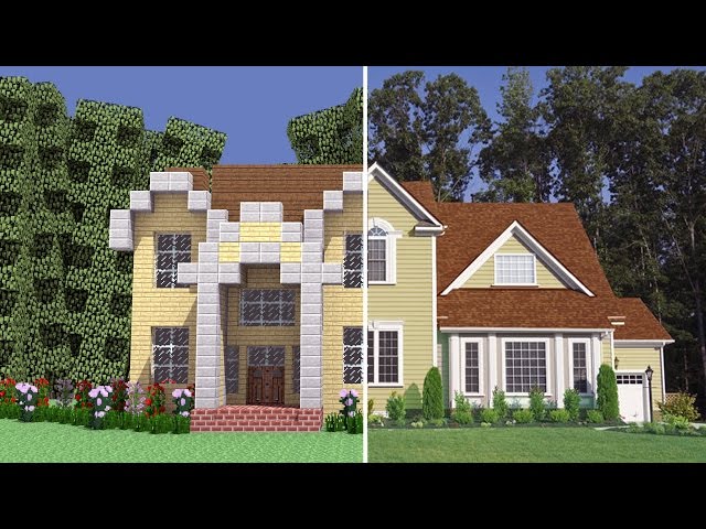 Minecraft: casa colonial (Minecraft: colonial house). : r