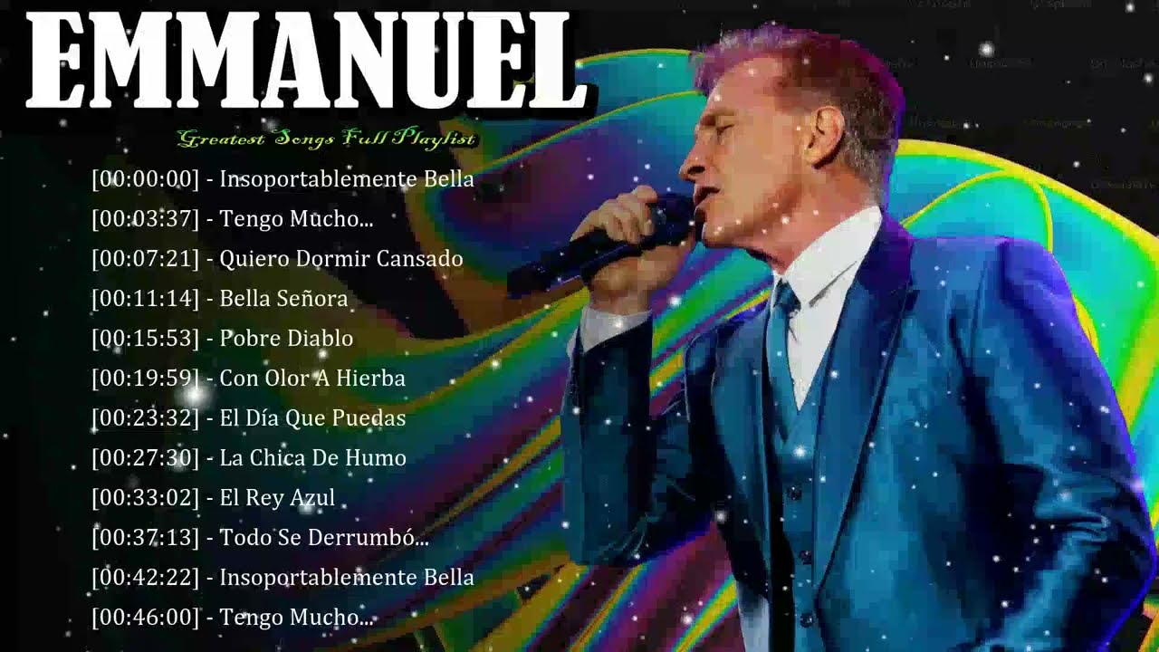 🎷 Emmanuel – Iconic singer lighting stages with elegance and emotional power ✨