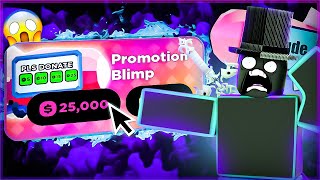 Celebrity Buying a PROMO blimp in PLS DONATE 💸!! Net Worth