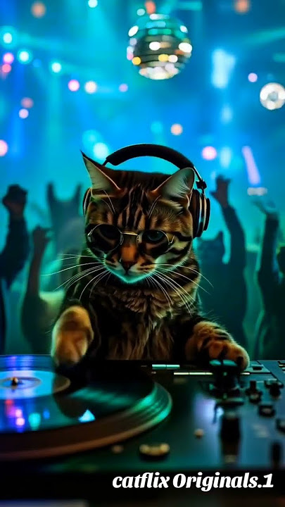 'DJ MeowMix – The Coolest Cat on the Decks!'