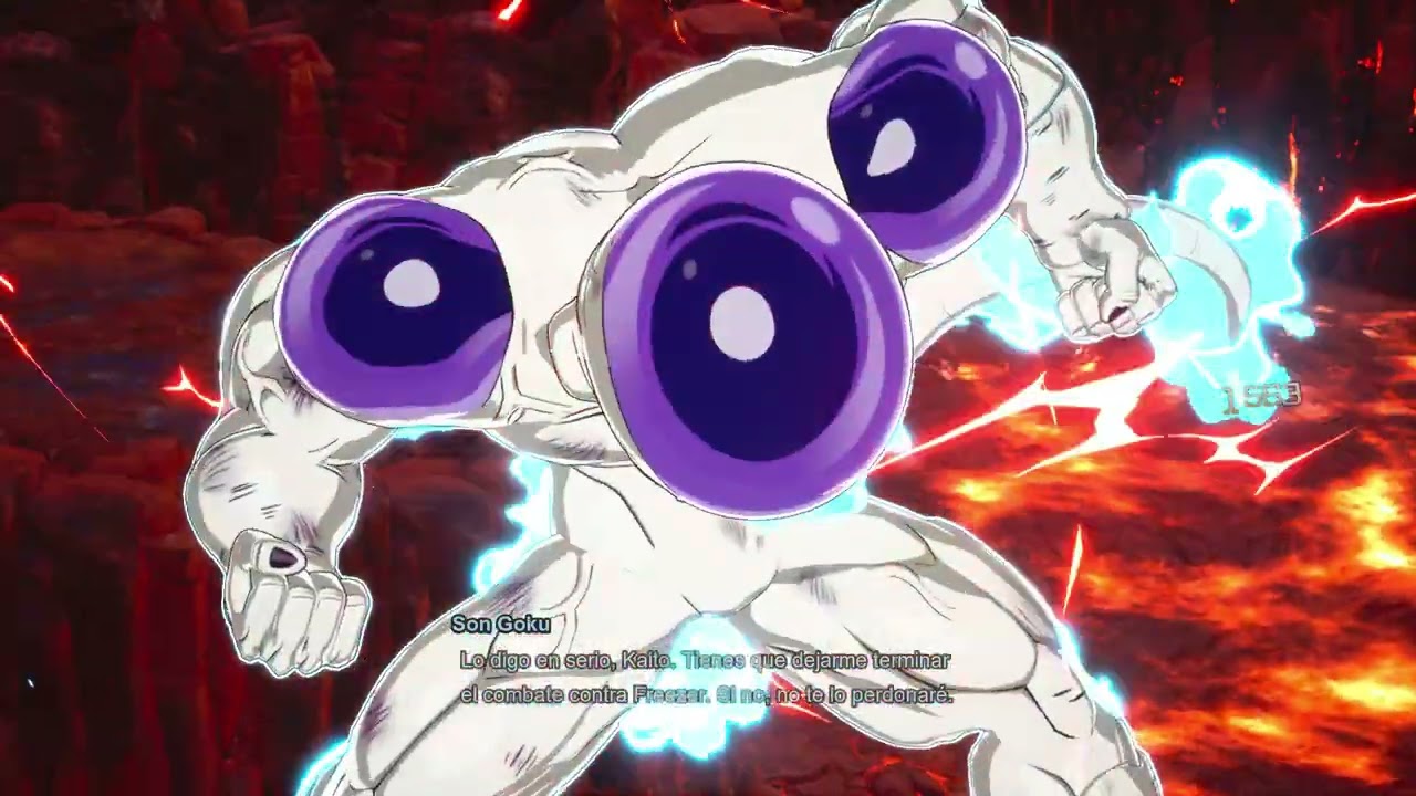 Goku Super Sayayin Vs Freezer 100% Namek a punto de estallar Dragon Ball Sparking Zero Gameplay