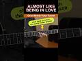 ALMOST LIKE BEING IN LOVE Chord Melody Jazz Guitar Tutorial #shorts