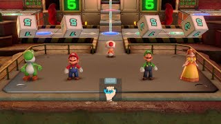 Super Mario Party - Mario Party - #55: King Bob-omb's Powderkeg Mine - Yoshi, Mario, Luigi, Daisy