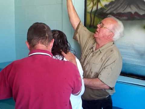 Erika Getting Baptized