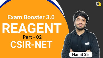 Reagent  | Exam booster 3.0 | Part - 02 | Quanta Chemistry Classes