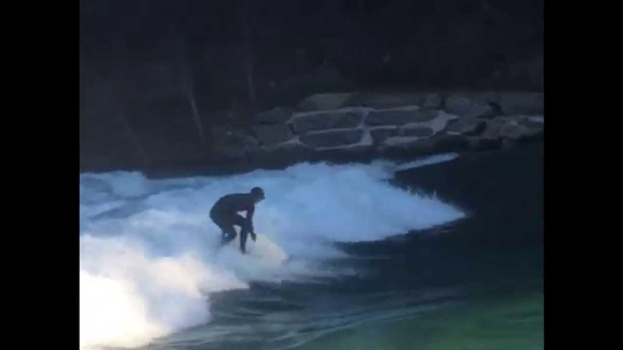 River surfing Wanaka NZ YouTube