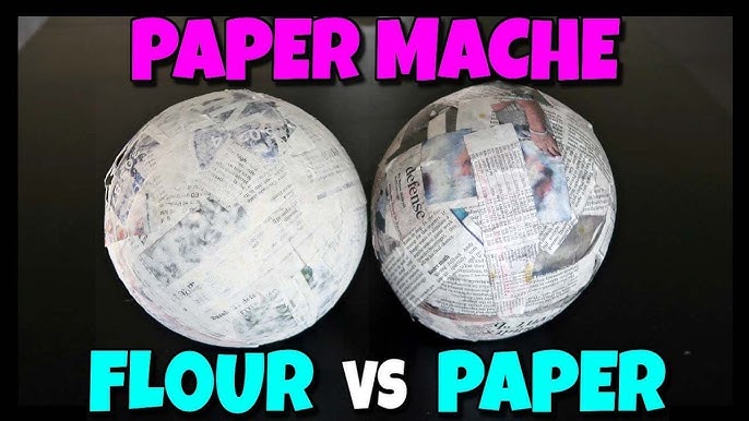 How To Make a Paper Mache Mask with Balloon 