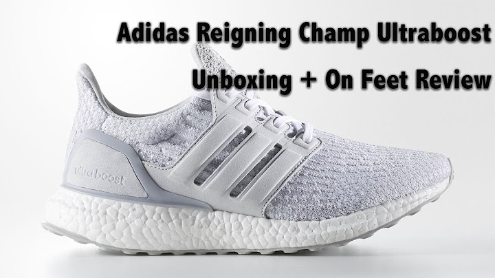 Adidas Reigning Champ Ultraboost 3.0 "Clear Grey" 2017