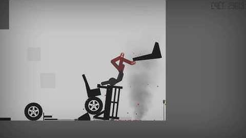 Stickman Dismounting replay: 39 291 points in Choose your Path