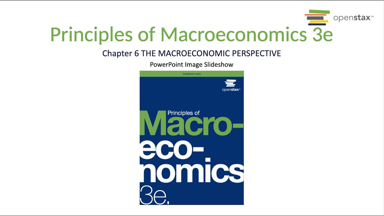OpenStax Macroeconomics Chapter 6: The Macroeconomic Perspective