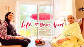 70 Years Apart | My 10 years old daughter and my 80 years old mom talk about life! Inspired by Facts