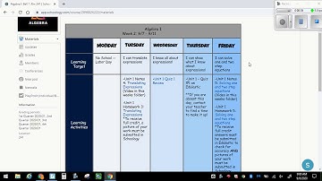 Using Schoology to check on Daily or Upcoming Assignments