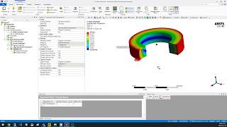 Ansys External Data mapping 2D Temperature to 3D axis-symmetric