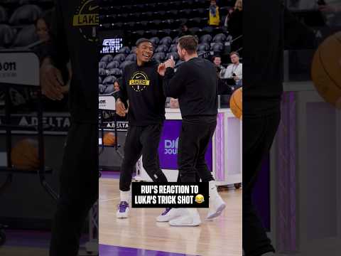 Watch for the Luka trick shot, stay for Rui’s reaction