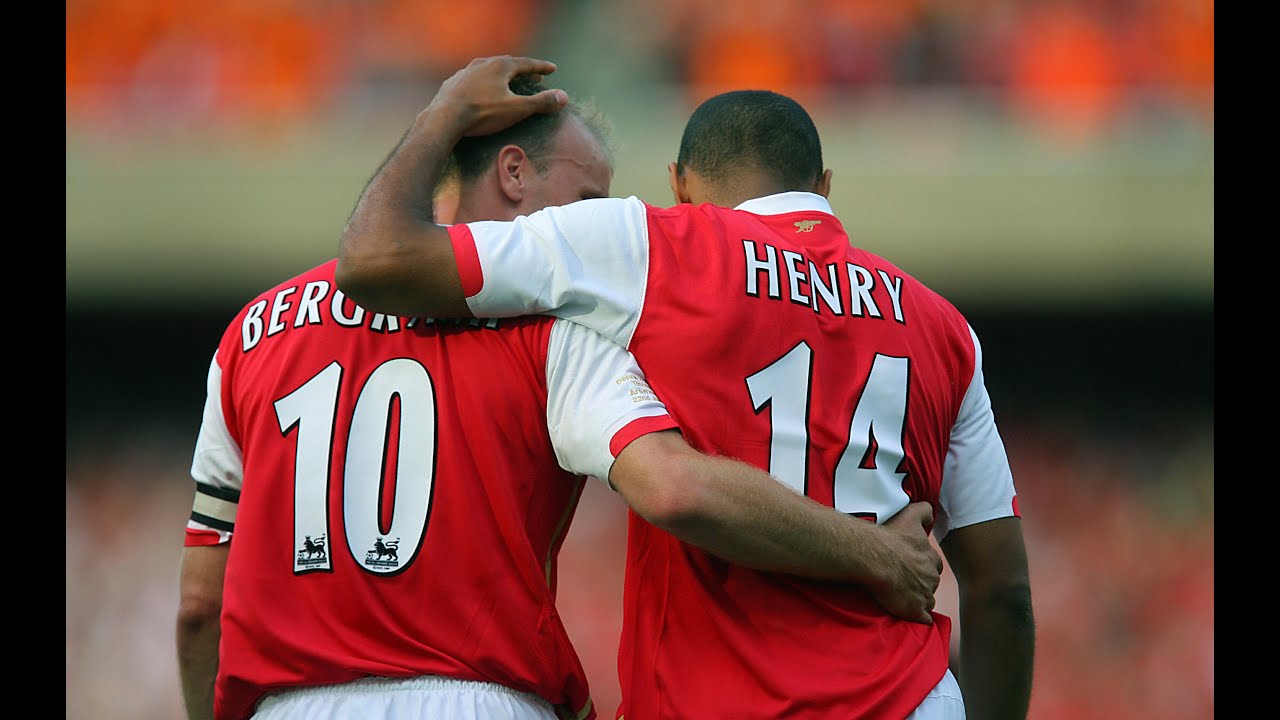 Image result for thierry henry+Dennis Bergkamp arsenal