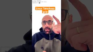Linux TakeAway | comando gzip  #aprenderlinux #comandoslinux #mayoresde40