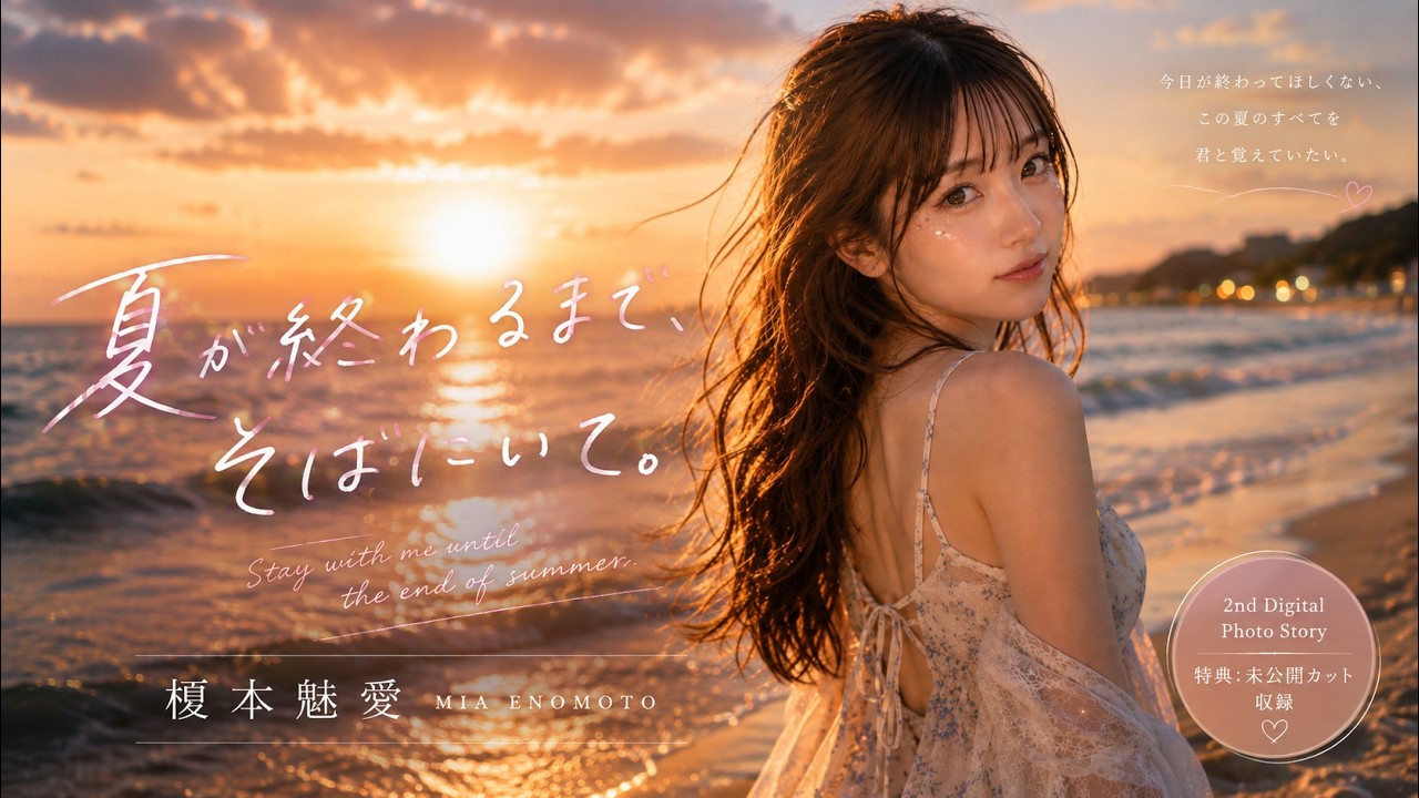 榎本魅愛「夏が終わるまで、そばにいて。」公式YouTubeサムネイル