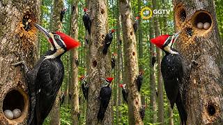 Woodpecker: 90 Days From Egg To Survivor | Full Life Cycle