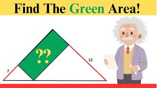 This Geometry Secret Will Surprise You l Rectangle Inside a Triangle l Olympiad Math Challenge