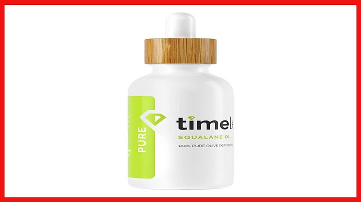 Timeless squalane oil 100 pure 30 ml đánh giá năm 2024