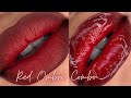 Red Ombre lipstick & lipgloss tutorial||Beginner Friendly||Busisiwe Kesi