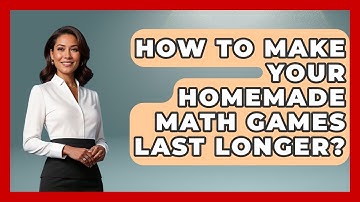 How To Make Your Homemade Math Games Last Longer? - Your Crafty Classroom