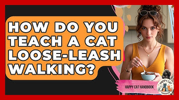 How Do You Teach A Cat Loose-leash Walking? - Happy Cat Handbook