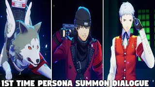Persona 3 Reload - Everyone First Time Persona Summon