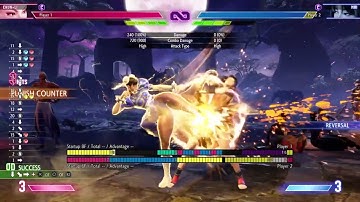Chun-Li: OD Kicks into Safe Jump combo (3090 damage)
