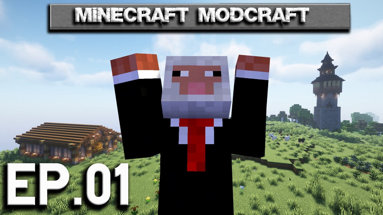 Minecraft MODCRAFT EP.1 I have my place on earth! - YouTube