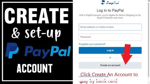 How To Create & Set Up a Paypal Account (2023)Tutorial For Beginners free in every country