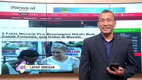 TOP 5, Mahfud MD Bicara soal Pencekalan Habib Rizieq dan Pria Bojonegoro Nikahi Bule Finlandia