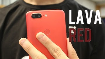 OnePlus 5T Lava Red Unboxing - Lava Red VS Midnight Black!