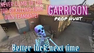 COD Prop Hunt- Never climb your way to the top by killing your own teammate. Garrison full game.