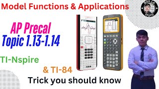 Famous AP Precalculus | Topic 1.13-1.14 | Model Functions & Applications with TI-NSpire & TI-84 Calculator. Profile